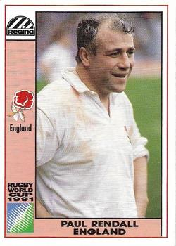 1991 Regina Rugby World Cup #54 Paul Rendall Front